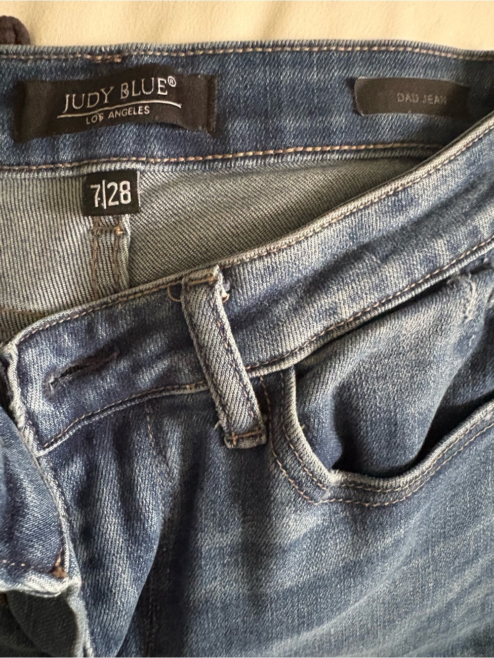 Judy Blue High-Rise Dad Jeans - Picture 5 of 8